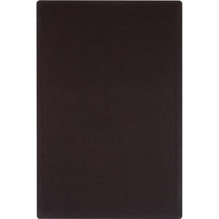 Quartet Fabric Bulletin Board, Frameless, w/ Hardware, 4'x3', Black QRT7684BK